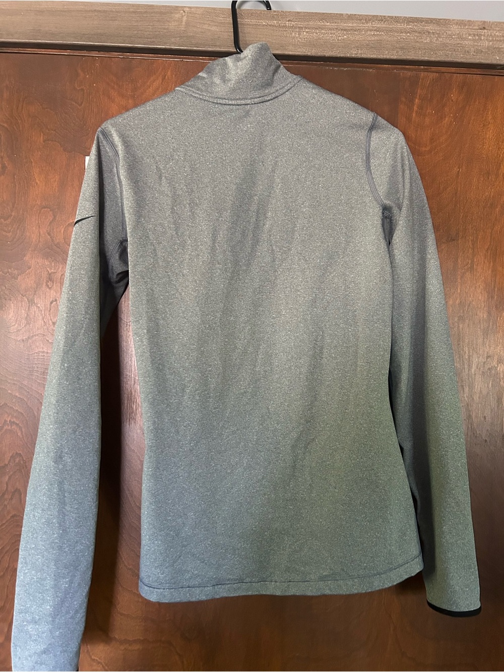 Nike Women’s Grey Half-Zip Dri-FIT Pullover size L - Picture 3 of 4